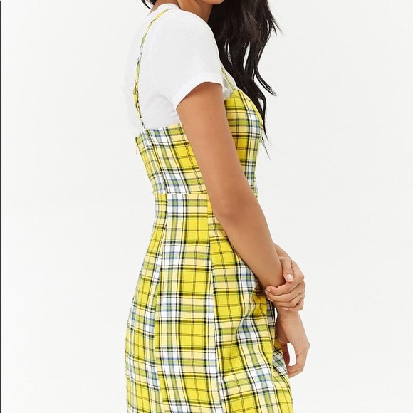 yellow plaid dresses